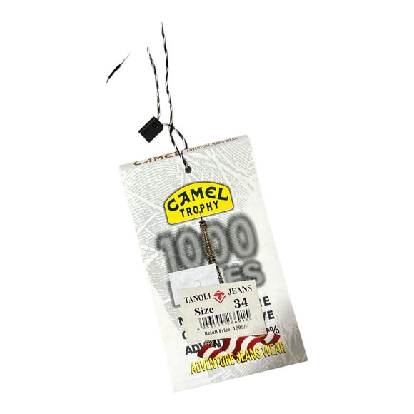 CAMEL TROPHY Vintage Jeans |  ADVENTURE JEANS WEAR | Tanoli jeans Size: 34 - Picture 3 of 5